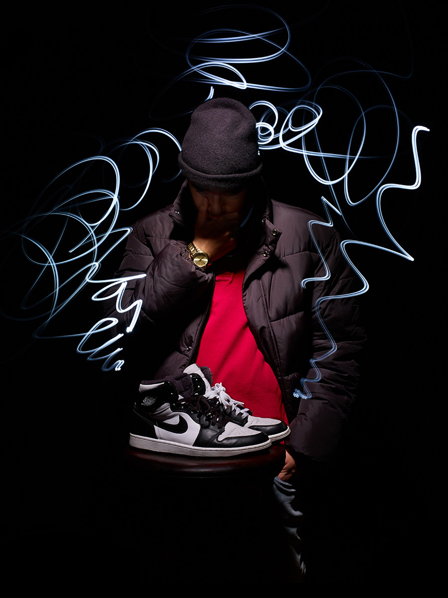 Light Painting created in a lesson for Ian Bianco